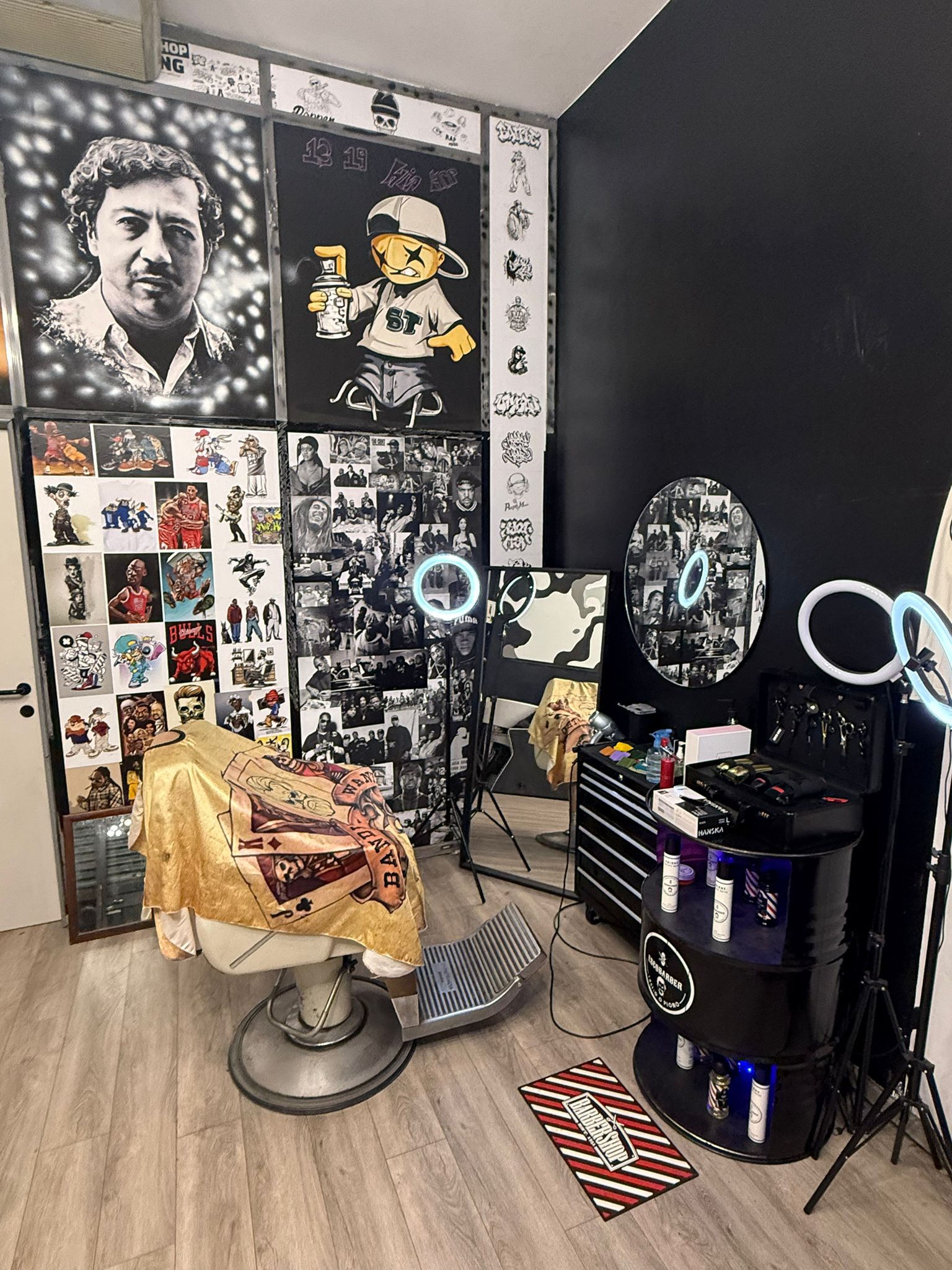 Dettagli barber shop